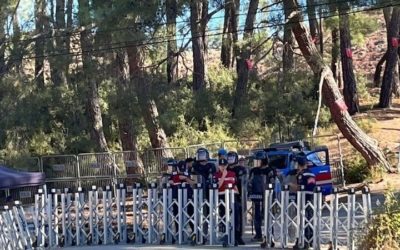 Akbelen’de nöbet alanına müdahale