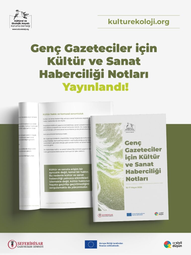 Genç Gazeteciler için Kültür ve Sanat Haberciliği Notları